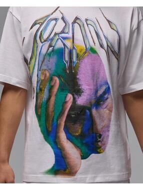 Nike Jordan Men's White Dri-FIT Think Graphic T-Shirt XL HJ2348-100